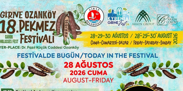 18. Girne Ozank�y Pekmez Festivali yar�n ba�l�yor