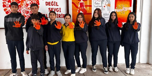 HTL’de “Kadna ve Kz ocuuna iddete Hayr” etkinlii