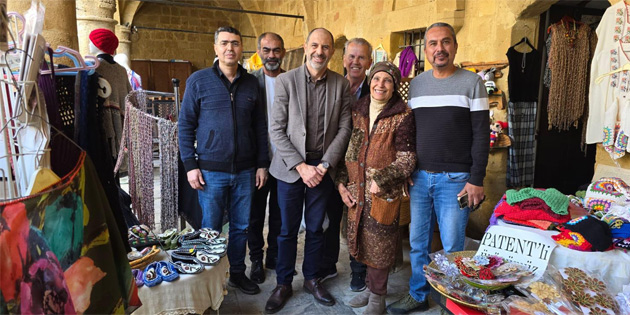 HP yetkililerinin Lefko�a Arasta’ya yeni y�l ziyareti