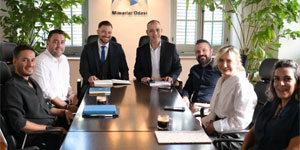 Harmanc� ve Olguner, Lefko�a’n�n kentsel d�n���m�n� g�r��t�