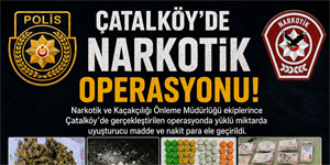 �atalk�y'de sat��a haz�r paketler halinde uyu�turucu bulundu
