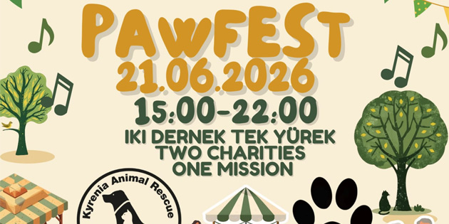 “PawFest” 21 Haziran'da Girne'de yap�l�yor