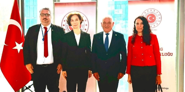 Kıbrıs Türk Belediyeler Birliği heyeti, Strasbourg'da Avrupa Konseyi toplantılarına katıldı