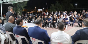 UBP'den G�zelyurt'ta kitle toplant�lar�: B�lgeye b�y�k yat�r�mlar kazand�ran tek parti UBP’dir