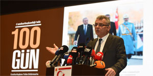 Erh�rman: “Be� y�ll�k s�reyi K�br�s T�rk halk� a��s�ndan yeniden do�u� d�nemi olarak kullanaca��z”<