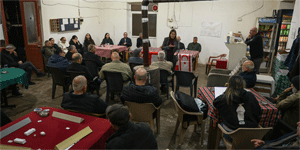 CTP, G�vercinlik k�y halk� ile bulu�tu