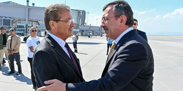 Cevdet Y�lmaz KKTC’ye geldi