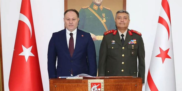 Meclis Bakan ztrkler’den Tmgeneral Grgl’ye ziyaret