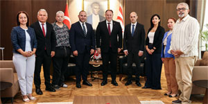 �zt�rkler: “KKTC’de yay�n yapan bas�n organlar�, K�br�s T�rk halk�n�n sesidir”