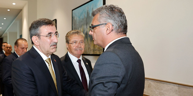 CEVDET YILMAZ TAZ�YEYE GELD� 