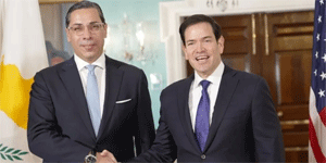 Rum D��i�leri Bakan� Kombos, ABD'yi ziyaret etti