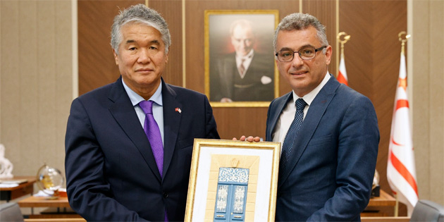 Erhrman TRKSOY Genel Sekreteri Raev’i kabul etti