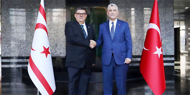 Maliye Bakan Berova, Trkiye Ticaret Bakan Bolat ile grt