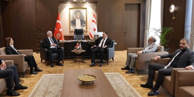 Ziya �zt�rkler, TK�D heyetini kabul etti