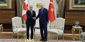 T�rkiye Cumhurba�kan� Erdo�an, Kanada Ba�bakan� Carney'i kabul etti