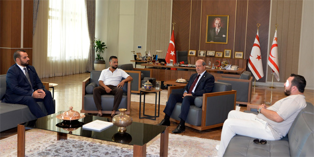 Tatar, Doanc Spor Kulb heyetini kabul etti