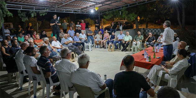 Erhrman, Bykkonuk ve Bafra’da halkla bulutu
