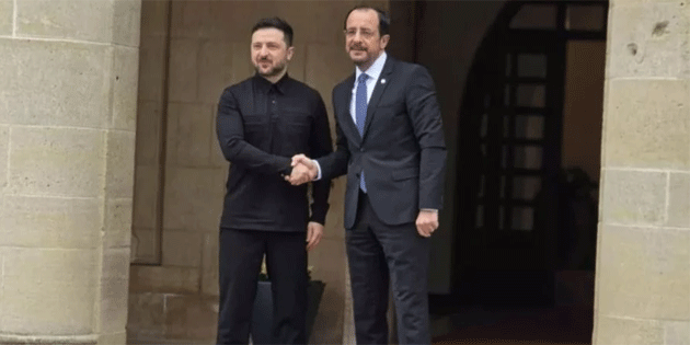 Hristodulidis-Zelenskiy g�r��mesi Rum bas�n�nda