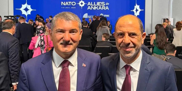 �ZERSAY ANKARA’DAK� NATO Z�RVES�NE KATILDI 