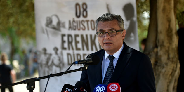 Erh�rman: “Erenk�y Direni�i K�br�s T�rk halk�n�n varolu� m�cadelesinde d�n�m noktalar�ndan biri” 