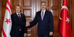 �stel, Ankara temaslar� kapsam�nda TC D��i�leri Bakan� Fidan ile bir araya geldi<