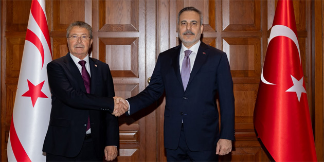 �stel, Ankara temaslar� kapsam�nda TC D��i�leri Bakan� Fidan ile bir araya geldi