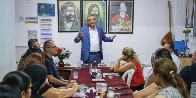 Erhrman Alevi Kltr Merkezi Mausa ubesi’ni ziyaret etti