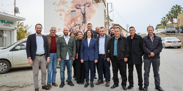 CTP heyeti Lefke b�lgesini ziyaret etti