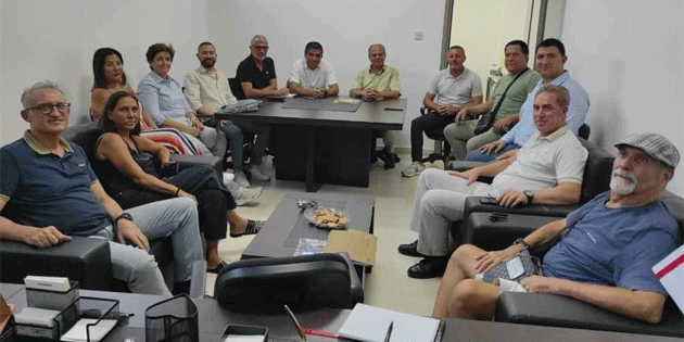 CTP Spor Komitesi’nden niversite Sporlar Federasyonu’na ziyaret