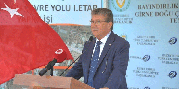 stel, Girne Dou evre Yolu 1. Etap Yol Yapm trenine katld