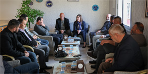 CTP �skele’de muhtarlarla bulu�tu