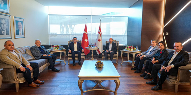 Trkiye Cumhurbakan Yardmcs Ylmaz KKTC’den ayrld 