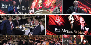 DP'nin kurulu�unun 34'�nc� y�ld�n�m� nedeniyle 'Bir Me�ale, Bir Miras 34. Y�l Onur Gecesi” etkinli�i d�zenlendi