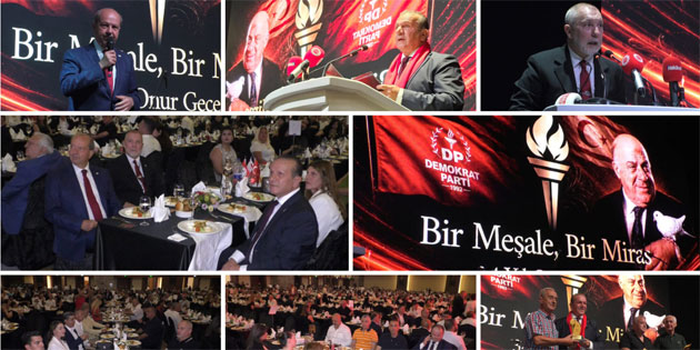 DP'nin kurulu�unun 34'�nc� y�ld�n�m� nedeniyle 'Bir Me�ale, Bir Miras 34. Y�l Onur Gecesi” etkinli�i d�zenlendi