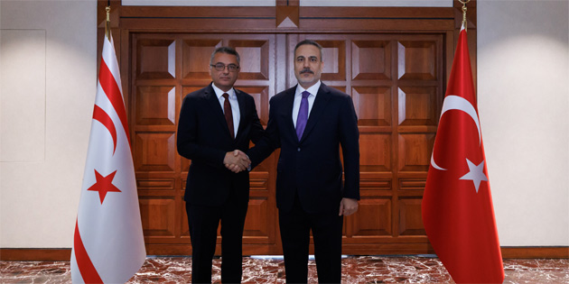 Erhrman Ankara'da TC Dileri Bakan Fidan ile grt