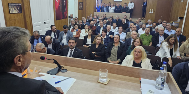 UBP yetkili organlarndan stel’e destek karar