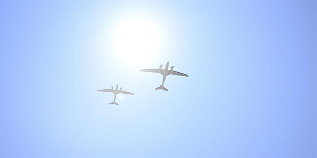 20 Temmuz g�steri ve provalar� nedeniyle t�m hava sporlar� ve dron u�u�lar� yasakland�