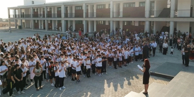 Muharrem Dve Ortaokulu skele’de eitime balad
