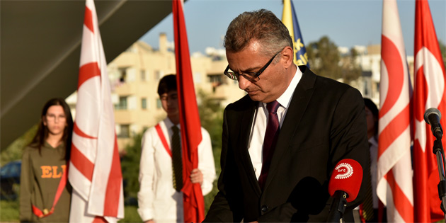 Kurucu Cumhurbakan Rauf Raif Denkta’n Ant Mezar’nda tren dzenlendi