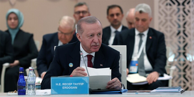 ERDO�AN: KIBRIS T�RK HALKI T�RK D�NYASININ AYRILMAZ PAR�ASIDIR 