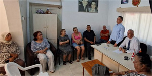 UBP Lefke’de se�im �al��malar�na ba�lad�<