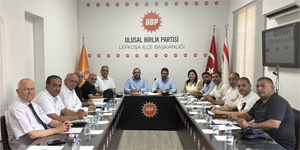 Sava�an se�im s�recine y�nelik saha �al��malar�n�n ele al�nd��� toplant�ya kat�ld�