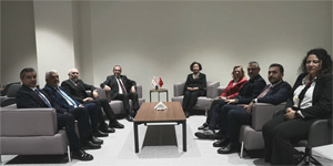 Ataolu, Anahtar Parti Genel Bakan Yardmcs Semra Yel’i kabul etti<