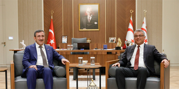 Erhrman, TC Cumhurbakan Yardmcs Ylmaz’ kabul etti