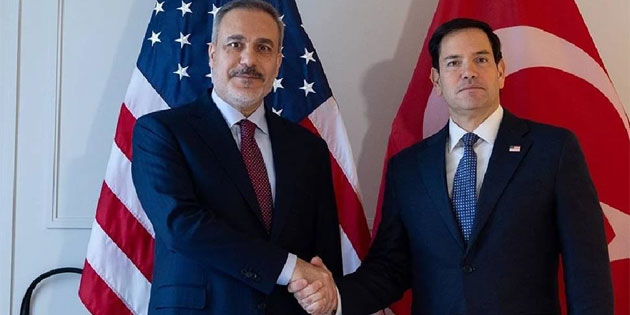 Fidan ve Rubio Gazze atekesi ve insani yardm konularn grt
