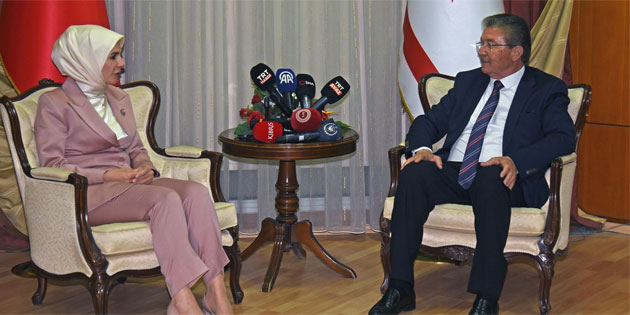 Ba�bakan �stel, T�rkiye Aile Bakan� G�kta�’� kabul etti