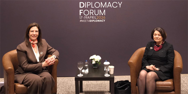 �ncirli, BM yetkilisi Rosemary Di Carlo ile g�r��t� 