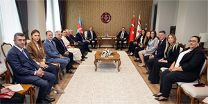 �zt�rkler, Azerbaycan heyetini kabul etti