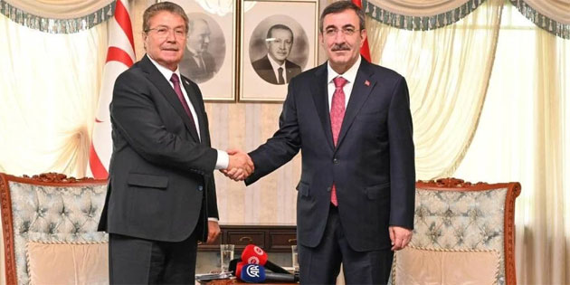 �stel ve Y�lmaz'dan ortak a��klama: 100 y�l�n projesi ile KKTC’ye elektrik ve do�algaz gelecek