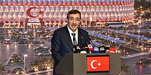 Y�lmaz: “Bu stadyum ve di�er projelerimizle KKTC’deki m�h�rlerin say�s�n� daha da �o�altaca��z”<